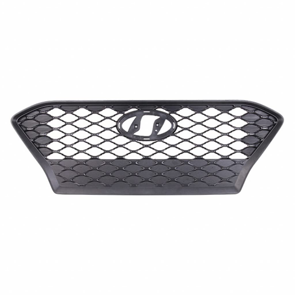 Hyundai Kona Grille Assembly 2018-2021 - Compatible with Essential, Luxury, Preferred, SE & SEL Trims | CAPA Certified | OEM# 86350J9000, HY1200215 | Perfect for Car Upgrades & Replacement Parts