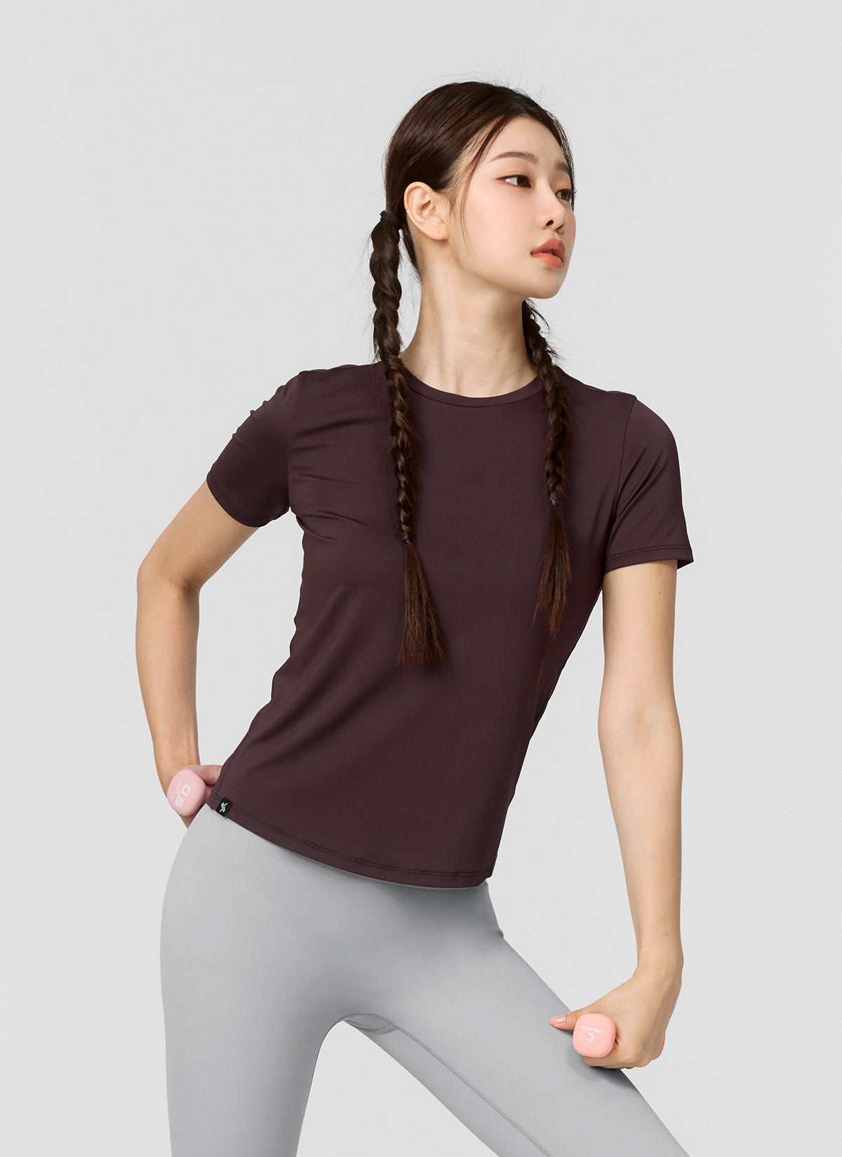 Icefeather Lightweight Short Sleeve T-Shirt for Women - Breathable Summer Top for Casual Wear, Gym & Outdoor Activities
