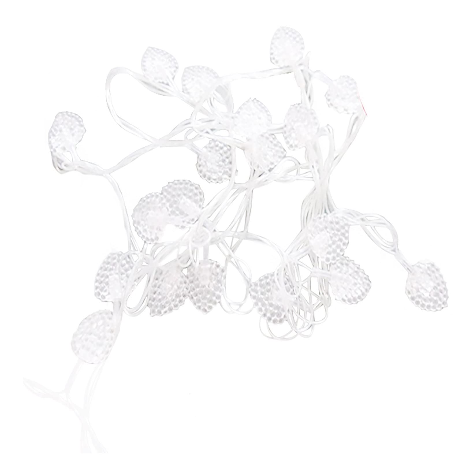 Boddenly LED String Lights for Bedroom - Romantic Love Heart Chandelier Decoration, Wedding Party Christmas Fairy Lights, Perfect for Home Decor, Ceiling, Garden & Outdoor Events
