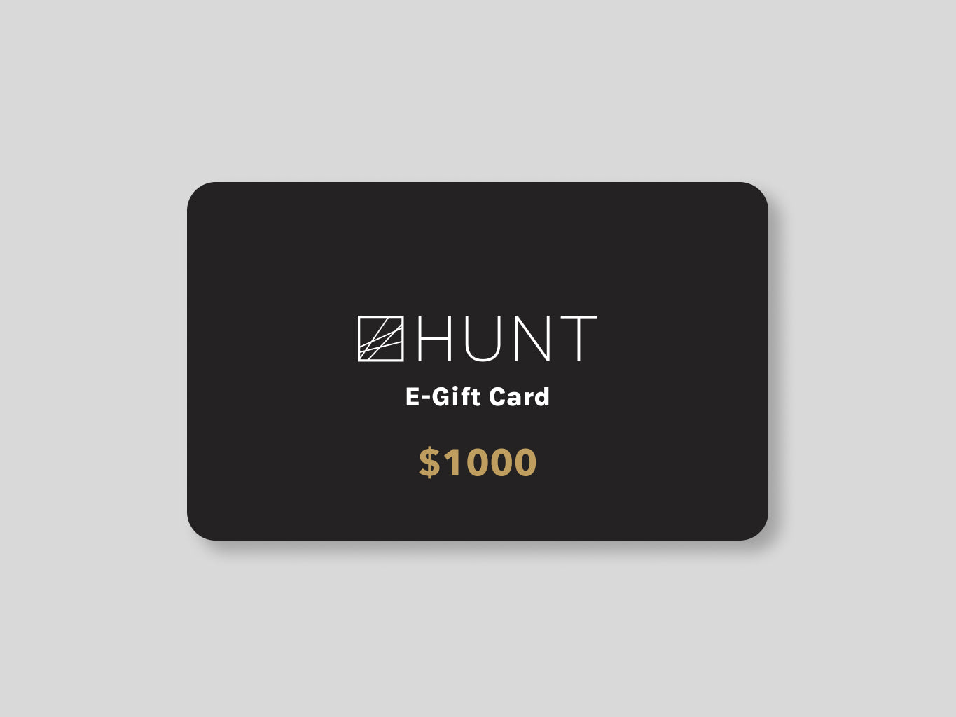 Hunt E Gift Card - Perfect Digital Gift for Online Shopping, Gaming & Subscriptions | Ideal for Birthdays, Holidays & Special Occasions
