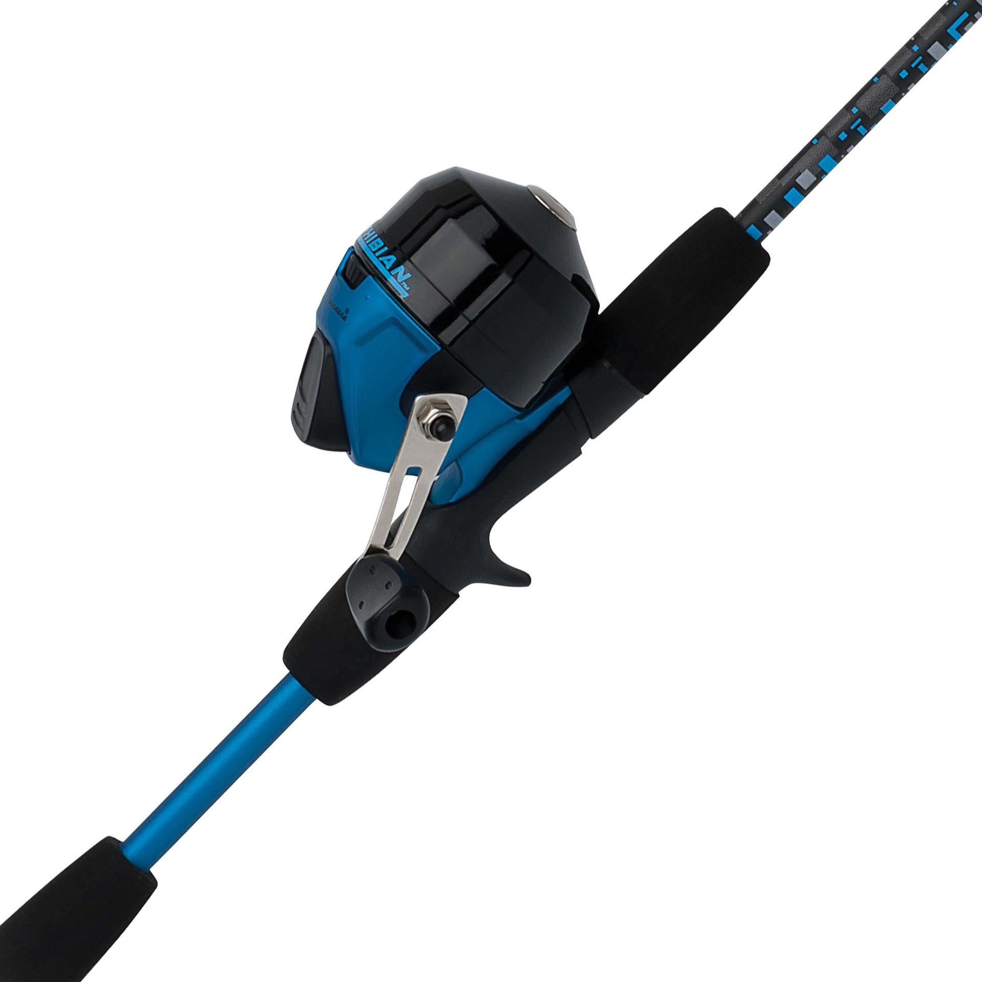 Amphibian® Spincast Fishing Rod and Reel Combo - Lightweight & Durable for Freshwater and Saltwater Fishing - Perfect for Beginners and Experienced Anglers