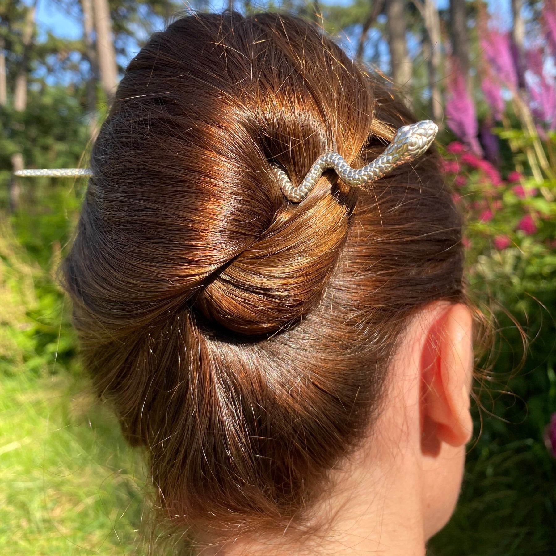 Eliott Silver Hair Clip for Women - Elegant Hair Accessory for Parties, Weddings & Everyday Style
