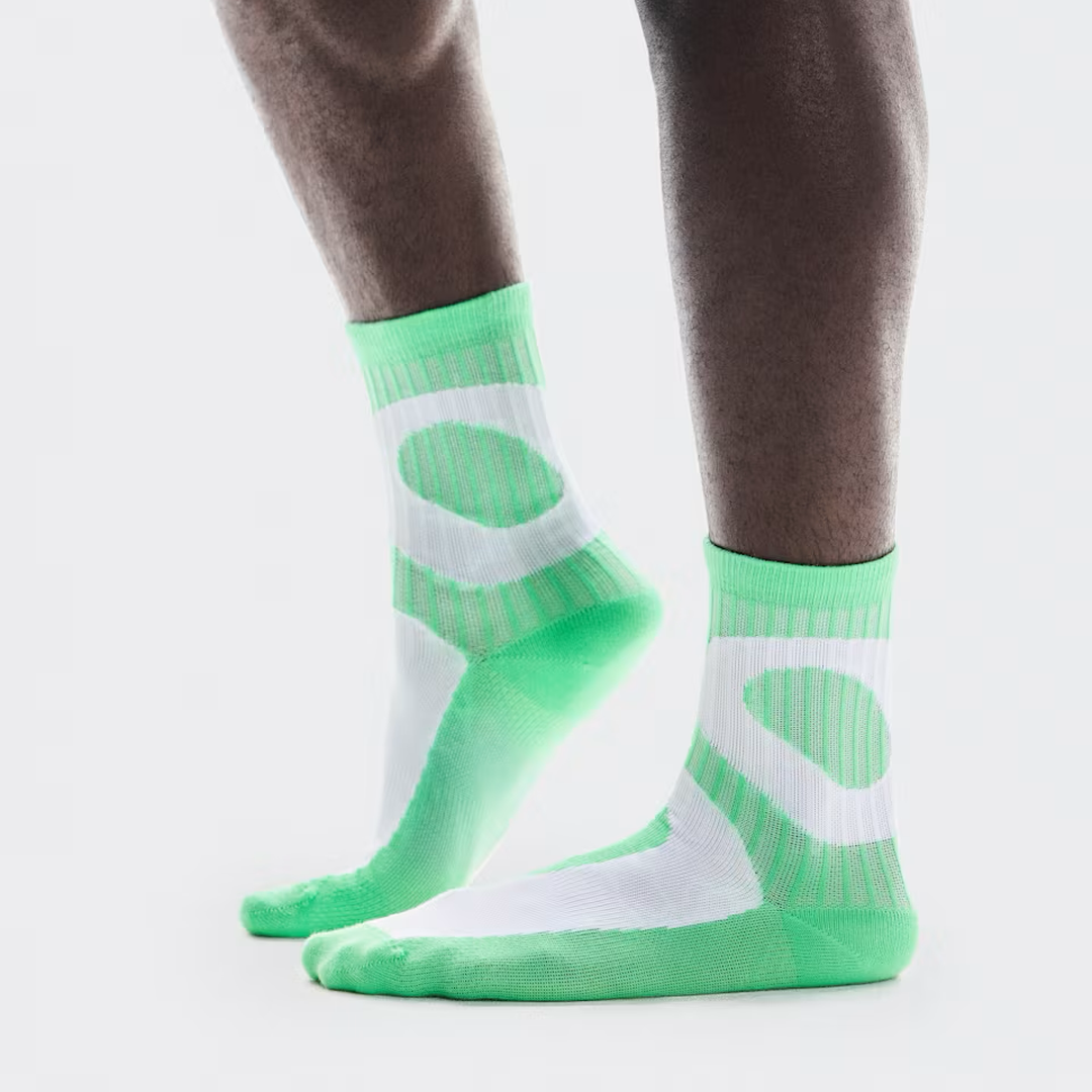 Unisex High-Top Liquid Logo Socks 2-Pack - Trendy Streetwear for Men & Women | Perfect for Sneakers, Casual Outfits & Gym Wear
