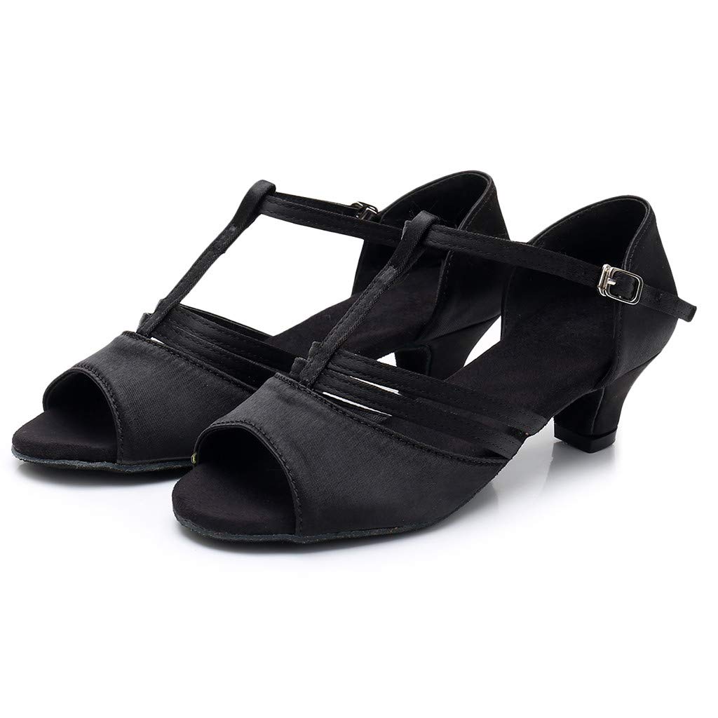 Women's Elegant Block Heel Slingback Sandals - Soft Leather Dress Sandals for Women | Brown Flat Sandals with Comfortable Cushioning | Perfect for Summer, Beach, Weddings & Casual Outings