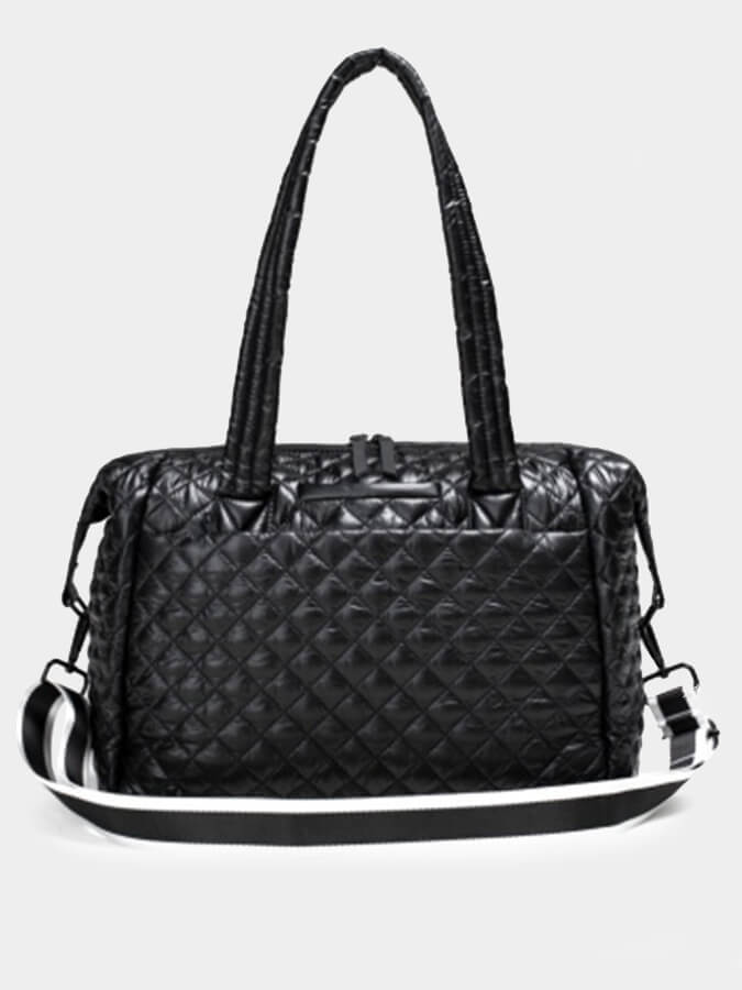 Vooray Alana Quilted Duffel Bag - Stylish Travel Duffel for Women | Perfect for Gym, Weekend Getaways & Air Travel