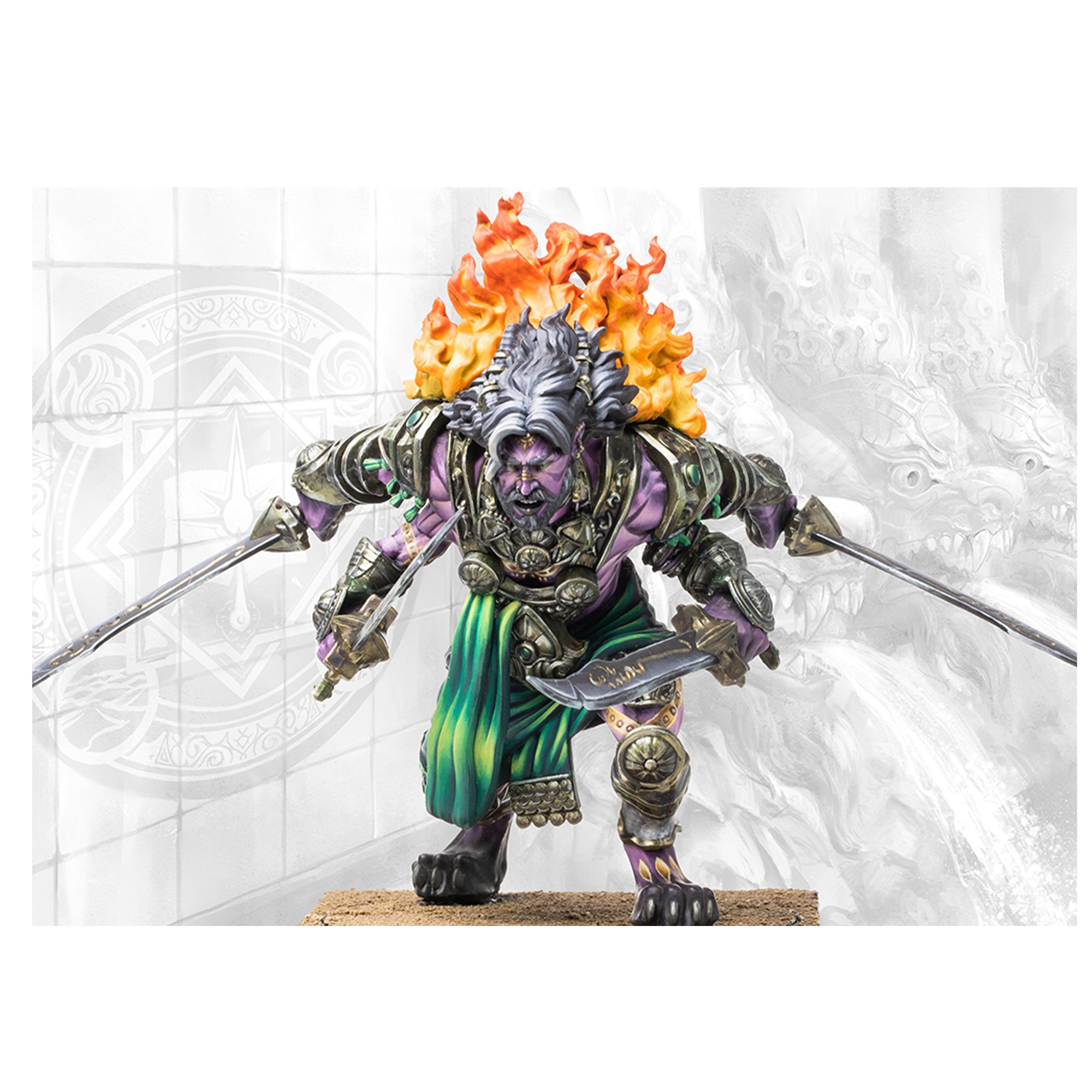 Sorcerer Kings: Rakshasa Bakasura - Epic Fantasy Board Game for Adults & Teens - Perfect for Game Nights & Strategy Lovers