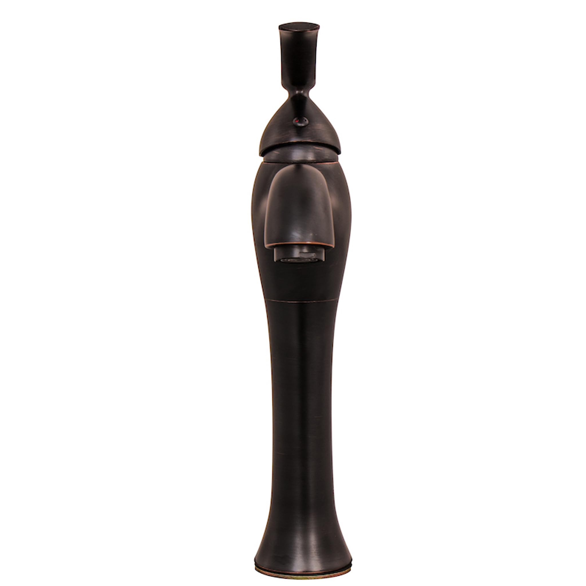 Novatto TRADITIONAL Single Lever Vessel Faucet - Oil Rubbed Bronze Finish for Bathroom Sink, Vanity, or Powder Room - High-Quality Brass Construction with Smooth Handle Operation