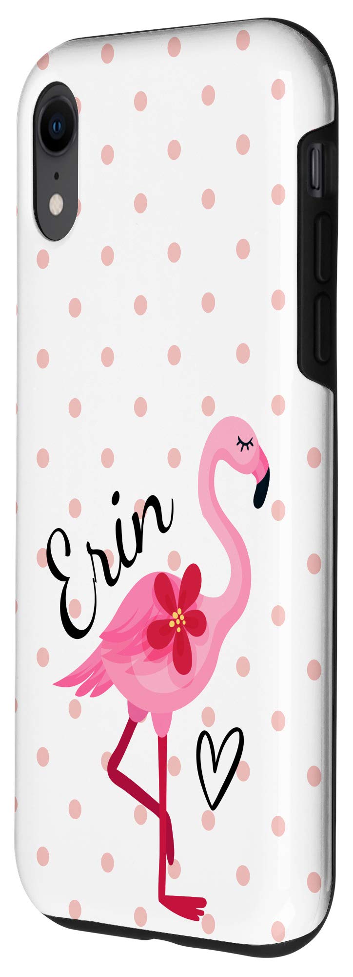 Custom iPhone XR Case - Pink Flamingo Design with Personalization | Trendy Protective Cover for iPhone XR | Perfect Gift for Her, Birthday, Anniversary & Everyday Use
