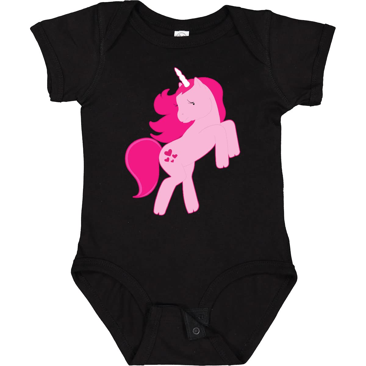 Inktastic Pink Unicorn Baby Bodysuit - Cute Unicorn Onesie for Newborns & Infants - Soft Cotton Baby Romper for Girls & Boys - Perfect for Birthday Gifts, Photo Shoots & Everyday Wear