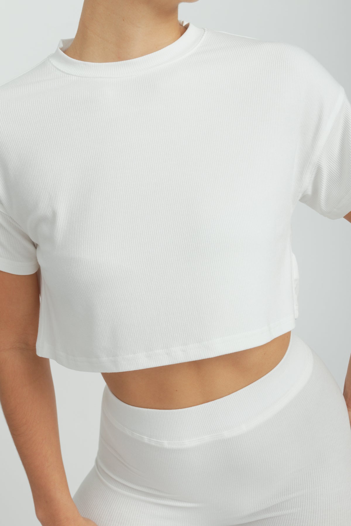 Jodi Boxy Tee - Soft Dove Gray Oversized T-Shirt for Women | Casual Comfort Wear for Everyday Outfits & Lounge