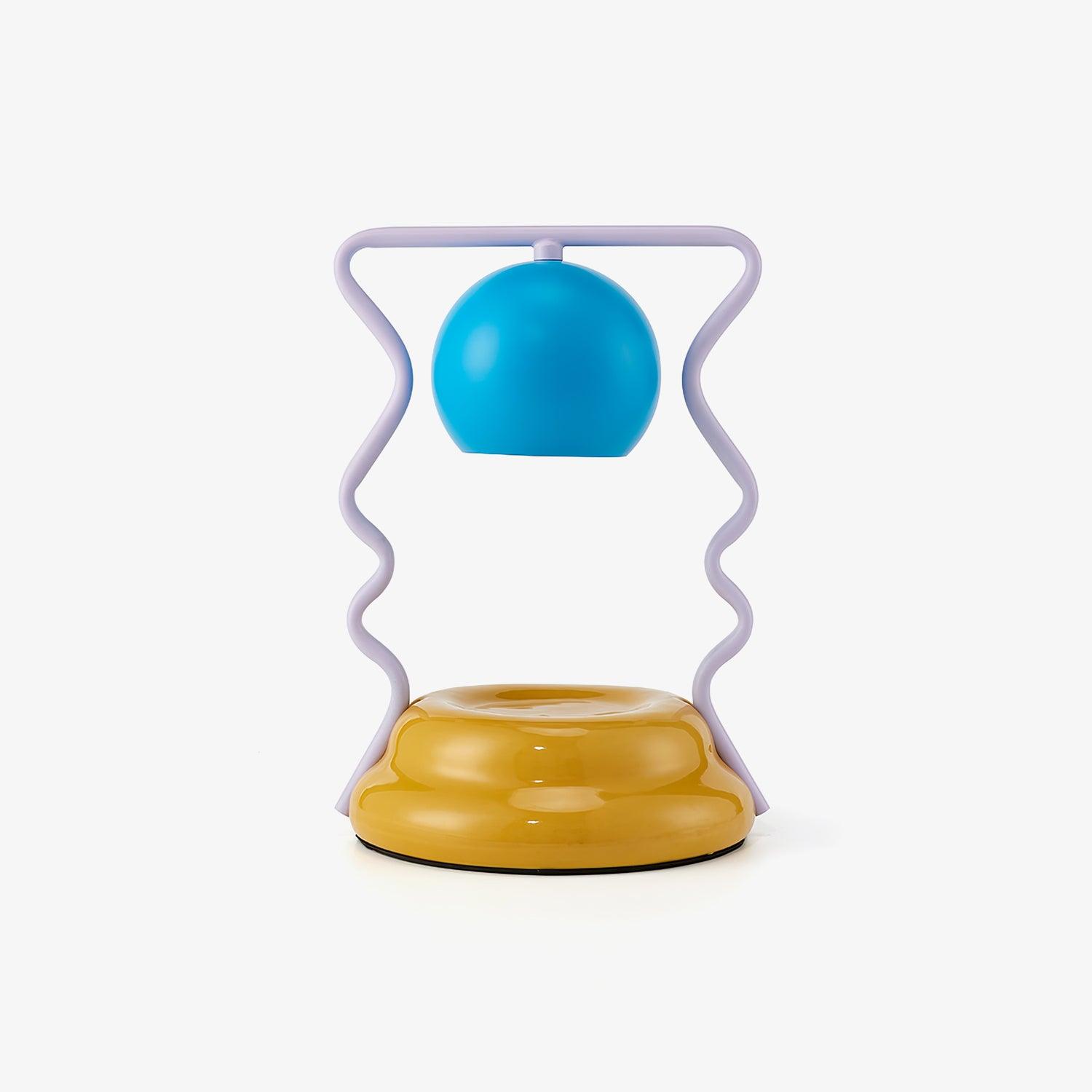 Squiggle Bright LED Table Lamp - Modern Desk Light for Home Office, Bedroom & Living Room - Perfect for Reading, Studying & Decor