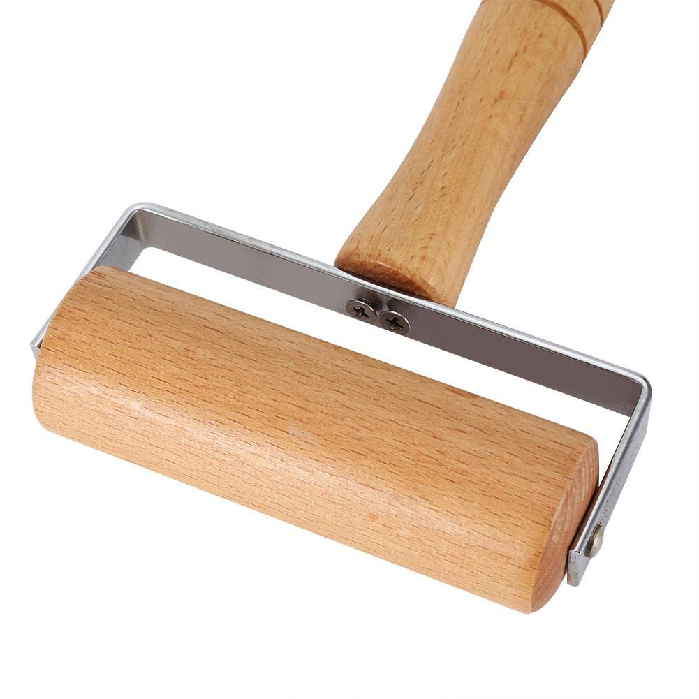 T-Shaped Pastry Roller - Wooden Multifunctional Dough Rolling Pin for Fondant, Cookies, Pizza, Pasta & Chapati | Perfect for Baking, Cake Decorating & Kitchen Use