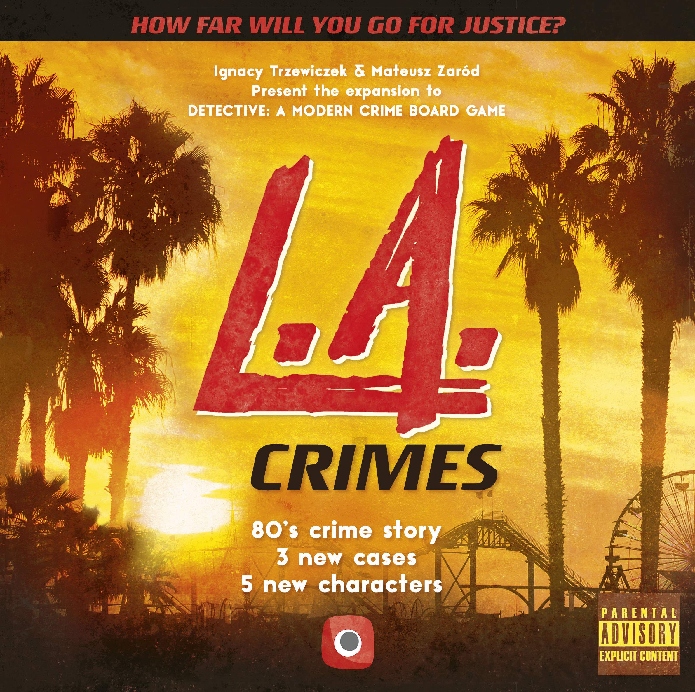 Detective L.A. Crimes Board Game - Mystery Solving Game for Adults & Teens | Perfect for Game Nights, Parties & Family Gatherings