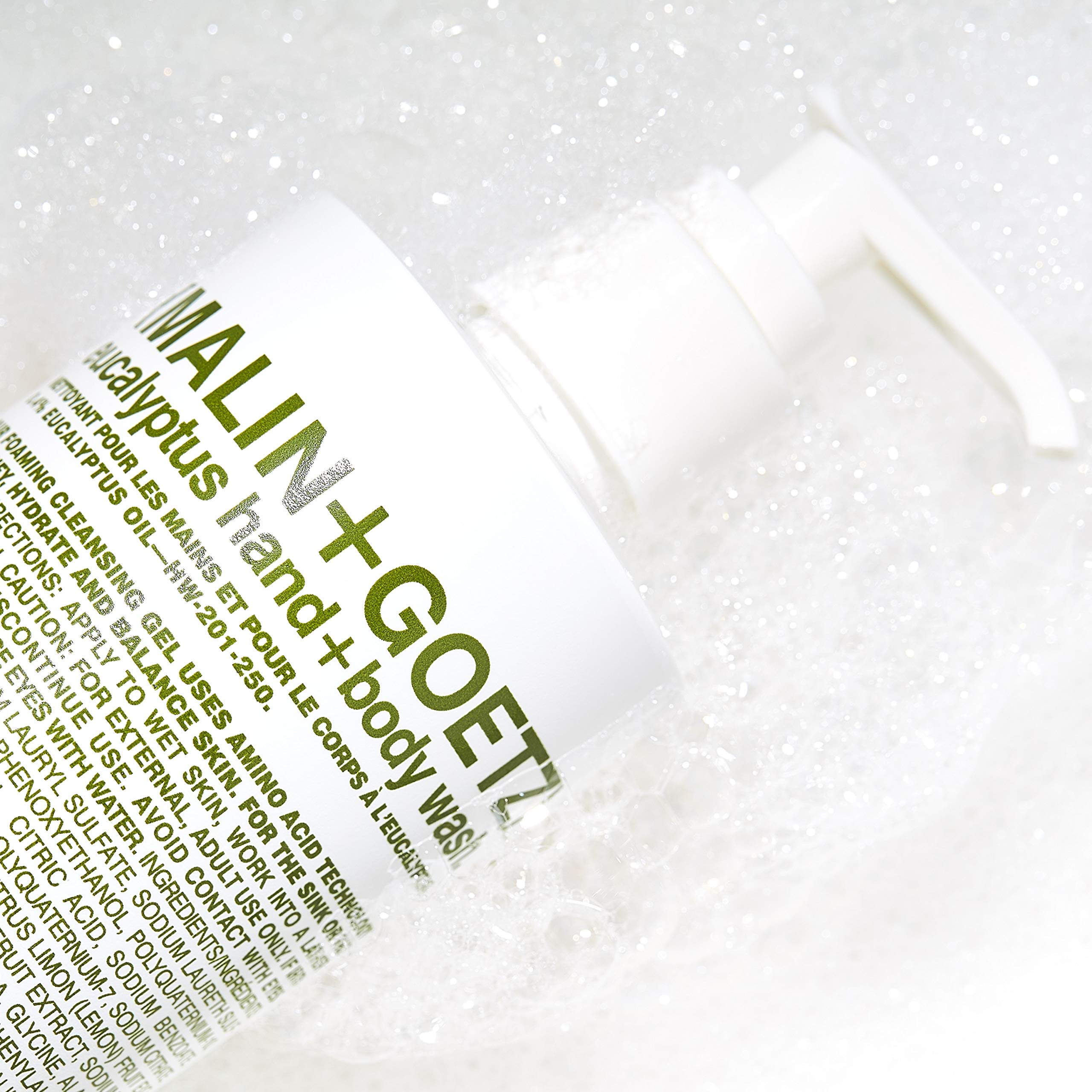 MALIN+GOETZ Hydrating Hand & Body Wash for Dry, Sensitive & Normal Skin | Moisturizing Cleanser with Natural Ingredients | Perfect for Daily Use at Home, Gym & Travel