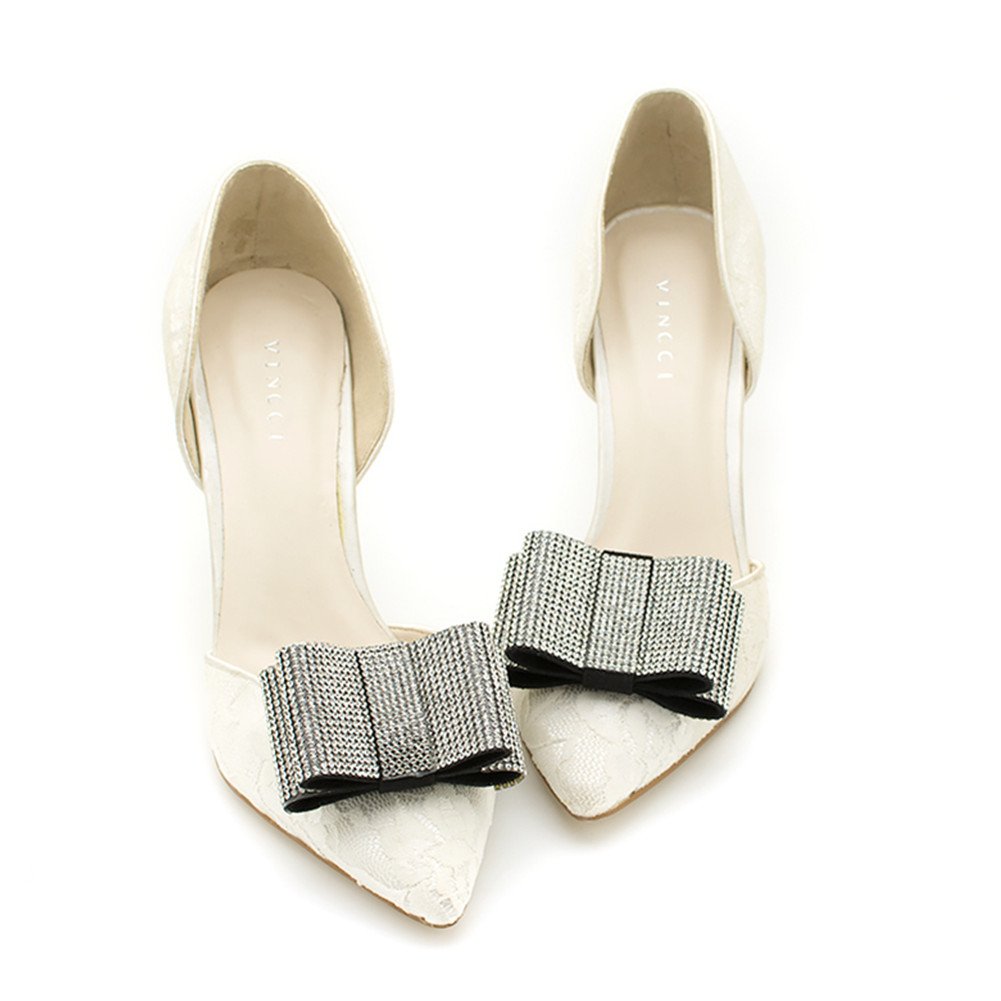 Douqu Pair Classic Multi-Row Crystal Rhinestone Women Bow Shoe Clips - Elegant Shoe Accessories for Weddings, Parties, and Formal Events (Black)