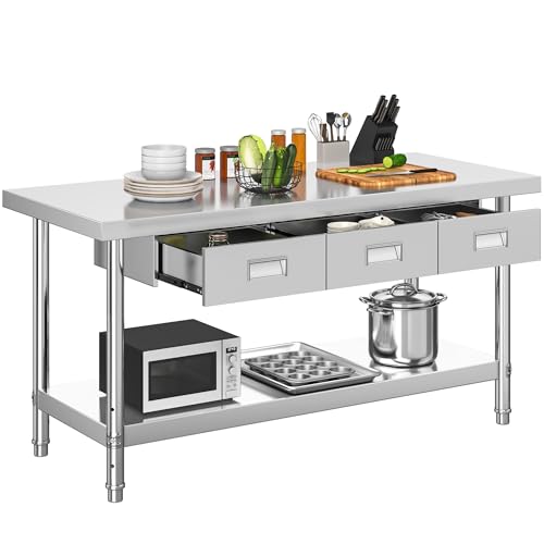 2 Tiers W/3 Drawers