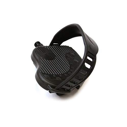 Pair of Left & Right Exercise Bike Pedals with Straps for ½