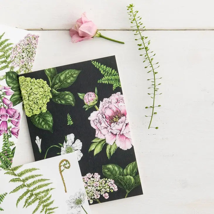 Summer Garden Blank Greeting Cards - Bulk Pack of 50 for DIY Crafts, Weddings, Baby Showers & Thank You Notes - Printable & Handmade Card Making Supplies