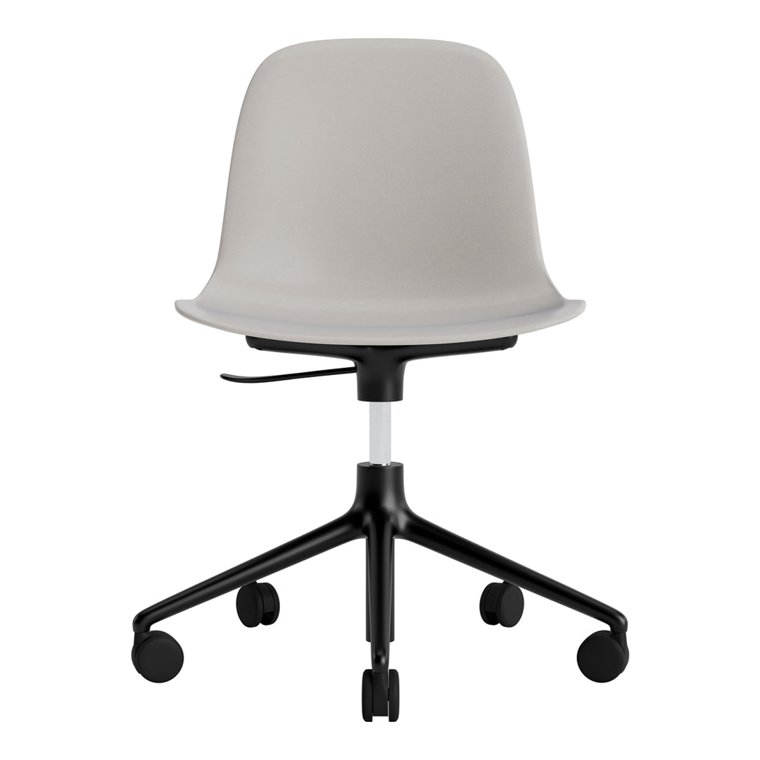 Ergonomic Form Chair with 5W Swivel Base & Gas Lift - Adjustable Office Chair for Home & Workspace - Perfect for Computer Desk, Gaming, and Professional Workstations
