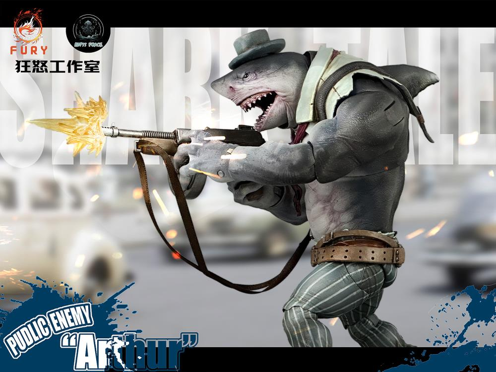 Fury Toys 1/12 Scale 8-Inch Abyss Force Arthur Gypsy Billy Action Figure - Collectible Model for Display, Photography & Cosplay Scenes