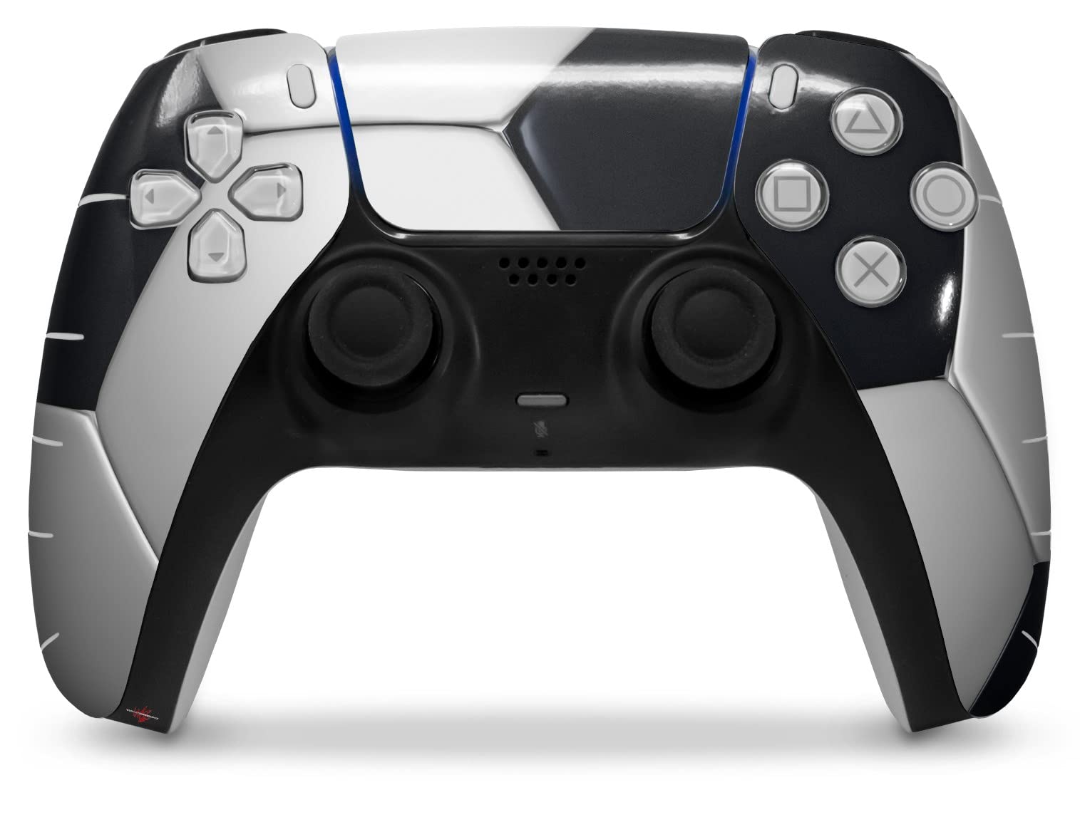 PS5 DualSense Controller Skin Wrap - Soccer Ball Design for Gaming Enthusiasts
