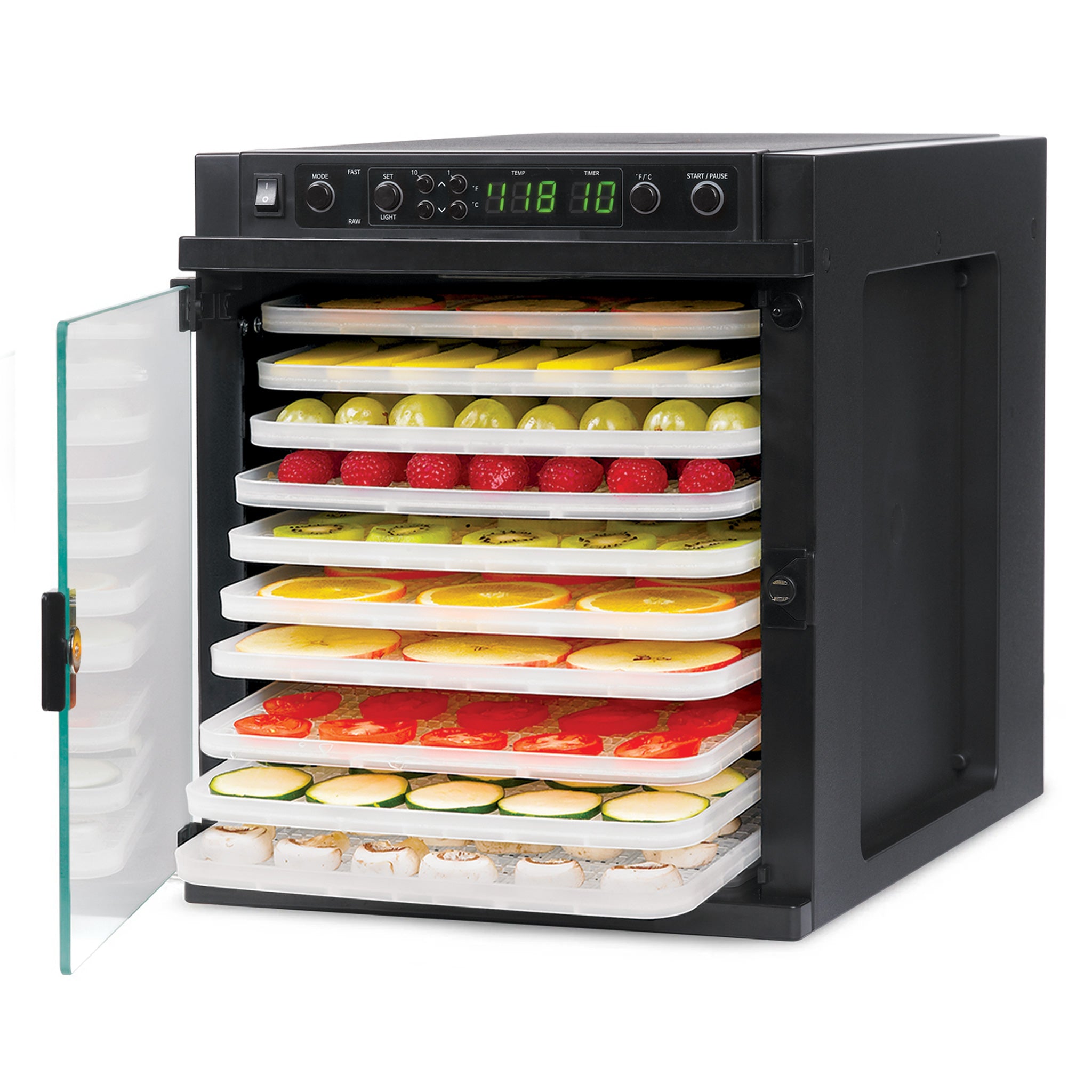 Sedona® Express BPA-Free Food Dehydrator with 5 Trays - Electric Fruit & Jerky Dryer for Healthy Snacks, Herbs, Vegetables | Perfect for Home, Camping & Meal Prep
