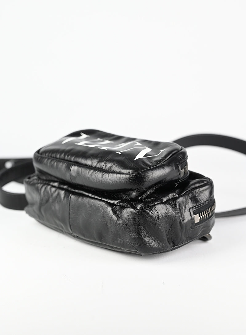 Valentino Black VLTN Crossbody Bag for Women | Luxury Leather Shoulder Purse | Perfect for Parties, Dates & Evening Events