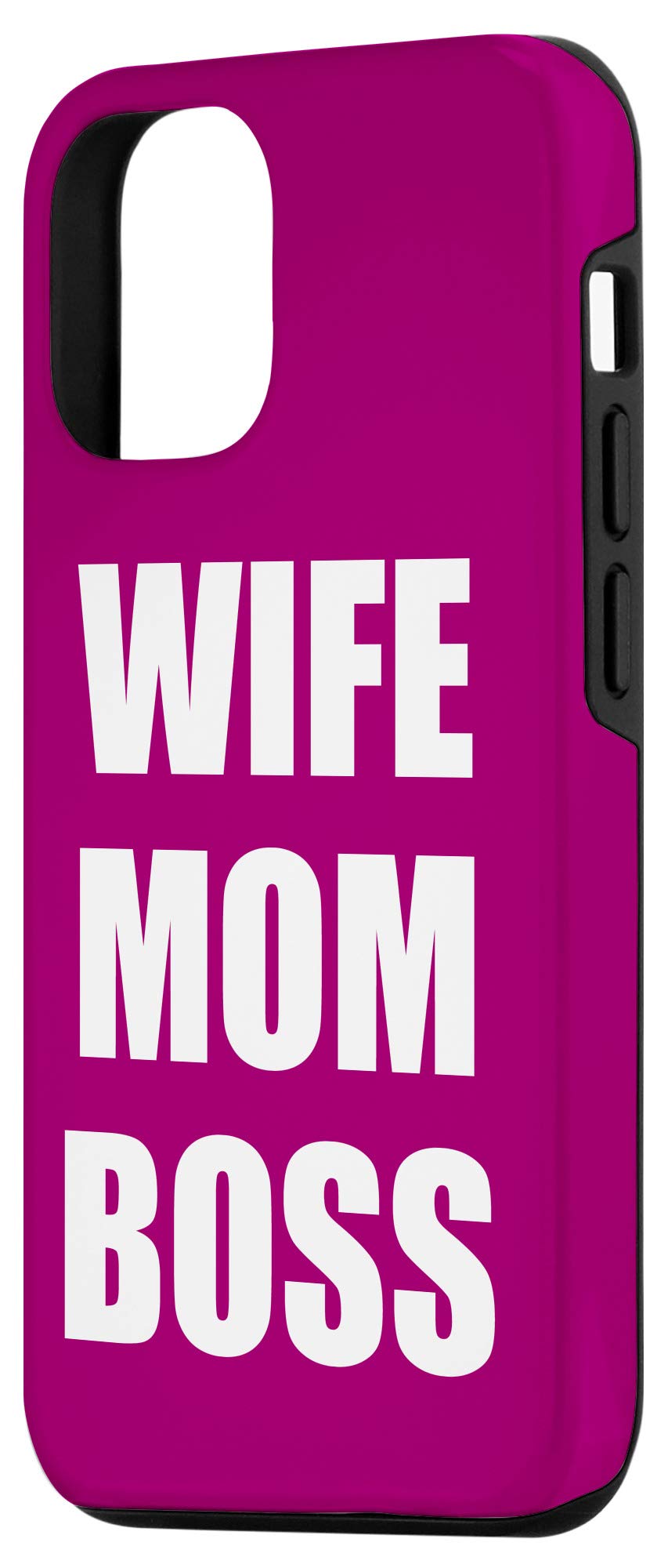 Premium iPhone 12/12 Pro Phone Case - Elegant Red Wine Color Luxury Protective Cover for Women, Perfect Gift for Wife, Mom & Boss - Ideal for Mother's Day, Birthday & Office Use