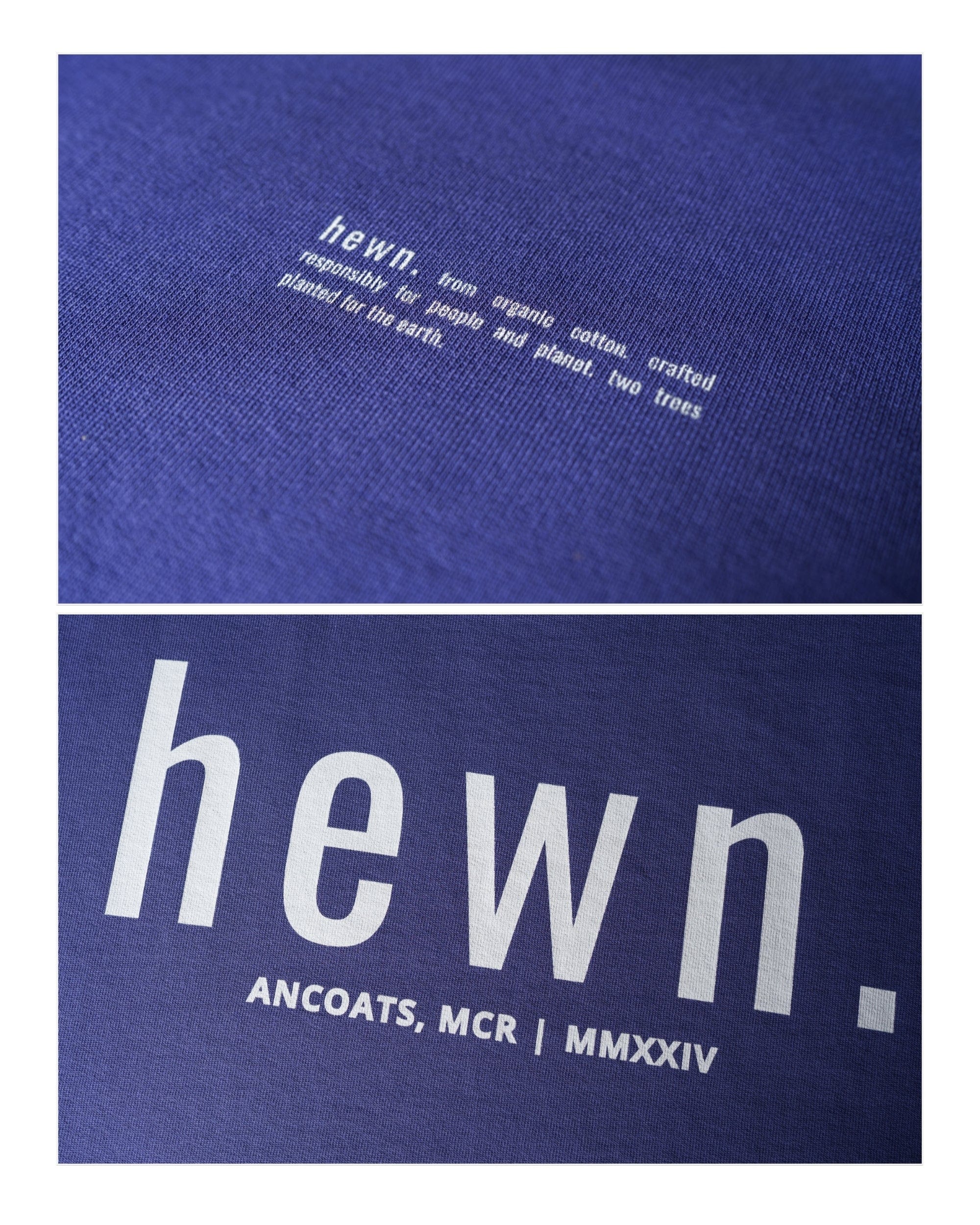 Men's Organic Cotton Signature Oversized Sweatshirt - Dusk Purple | Eco-Friendly Comfort Wear for Casual Outfits & Loungewear
