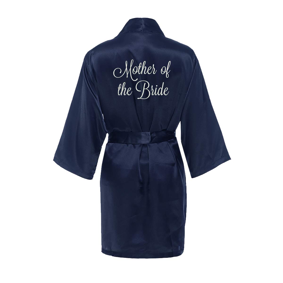 Elegant Satin Bridal Robe for Mother of The Bride - Perfect for Wedding Morning Preparation & Bridal Party Photos