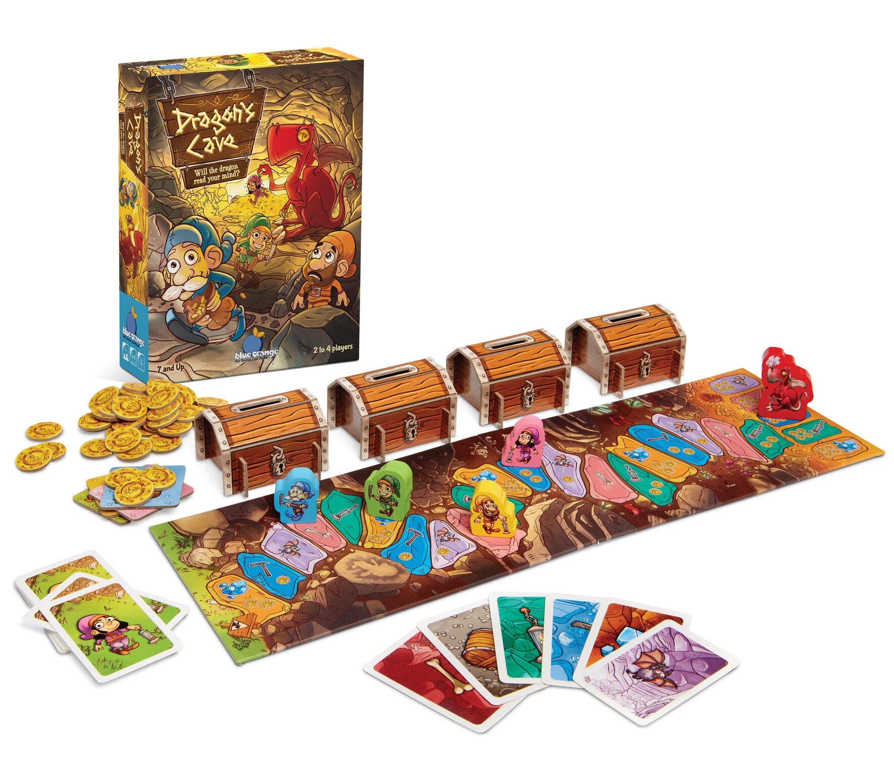 Dragon's Cave Board Game - Fun Family Game Night