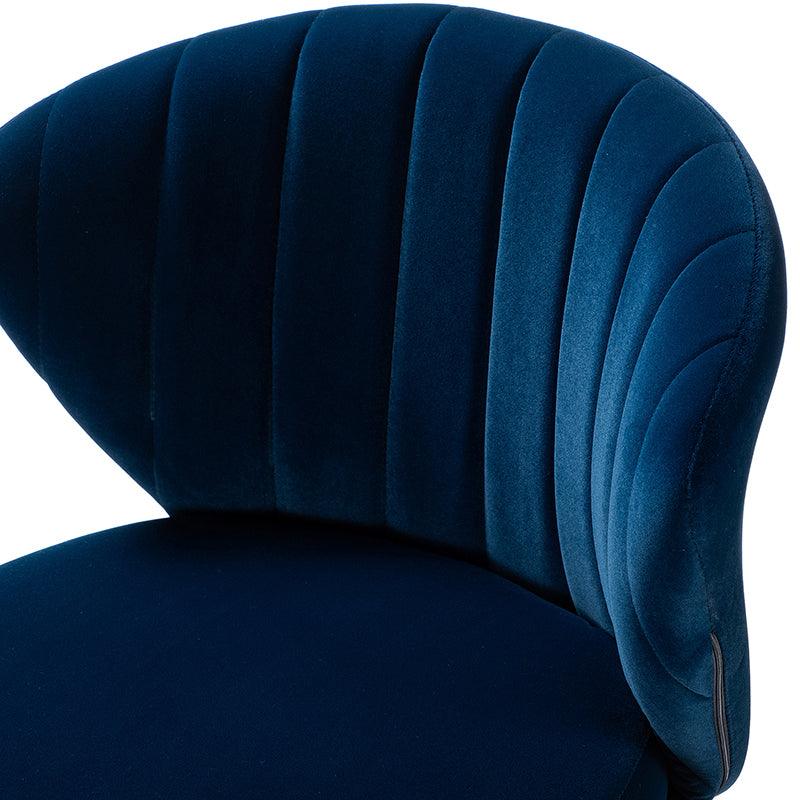 Premium Chandra Velvet Office Chair - Ergonomic Executive Desk Chair with Lumbar Support for Home & Office Workspaces - Comfortable Modern Computer Chair for Long Hours of Sitting