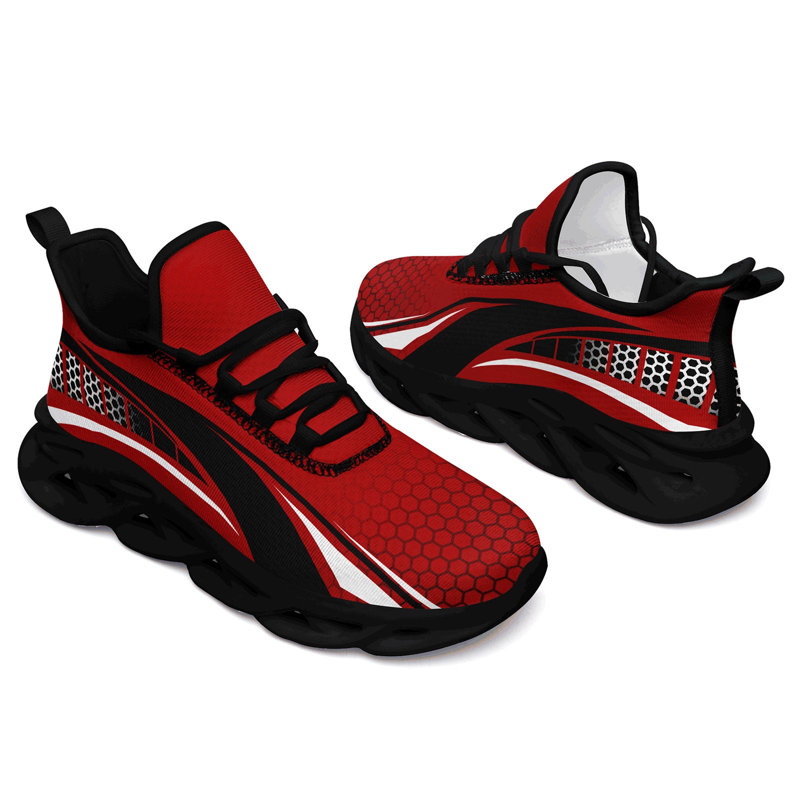 Custom Maxsoul Personalized Sneakers - Breathable Lightweight Running Shoes for Men & Women (FN003 E025022) - Perfect for Jogging, Gym Workouts & Casual Wear