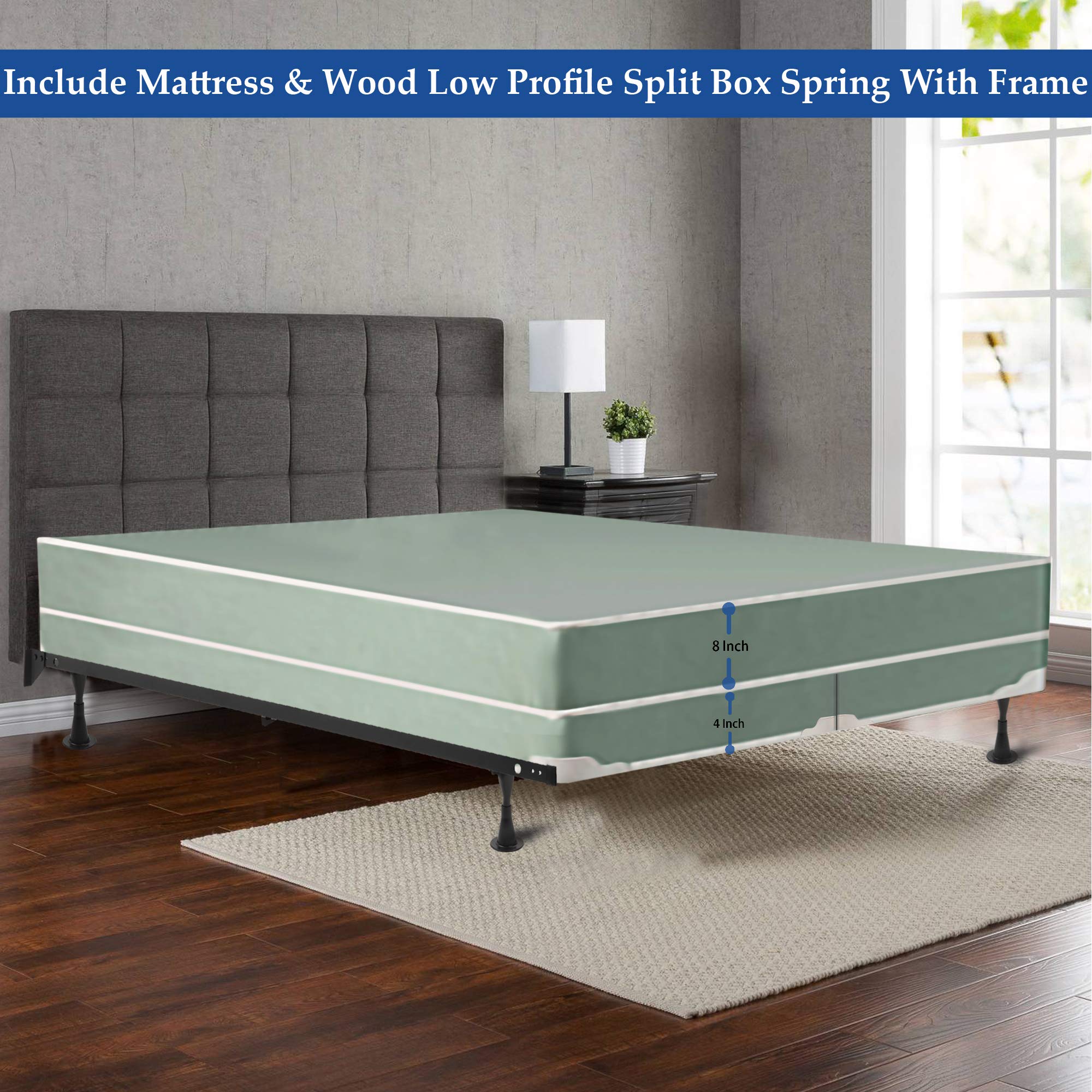 Firm Double-Sided Waterproof Vinyl Innerspring Mattress 8