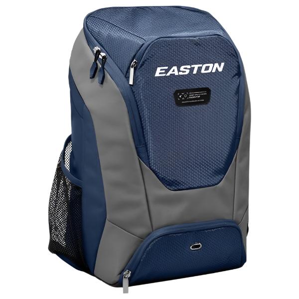 Easton Dugout Youth Backpack - Lightweight Baseball Backpack for Kids & Teens, Durable Sports Gear for Practice & Games, Perfect for School & Travel (Black/Red)