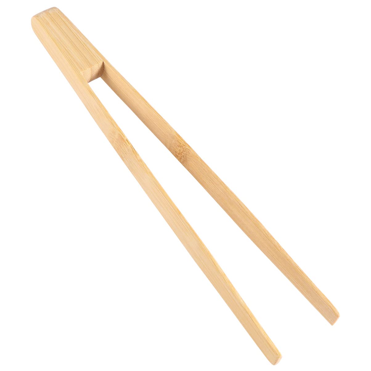 Bamboo Kitchen Tongs - Heat-Resistant Toaster & Cooking Tongs for Grilling, Baking, and Serving - Perfect for BBQ, Salad, and Hot Food Handling