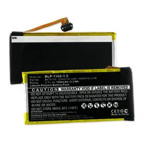 Original HTC BK76100 PK76300 3.7V 1500mAh Li-Polymer Replacement Battery (T) - Compatible with HTC Phones, Extended Battery Life for Daily Use & Travel