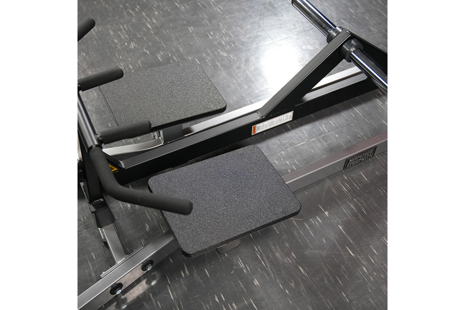 Hammer Strength Plate Loaded T-Bar Row Machine - Heavy Duty Home Gym Equipment for Back Workouts - Perfect for Strength Training & Muscle Building in Home Gym or Commercial Fitness Center