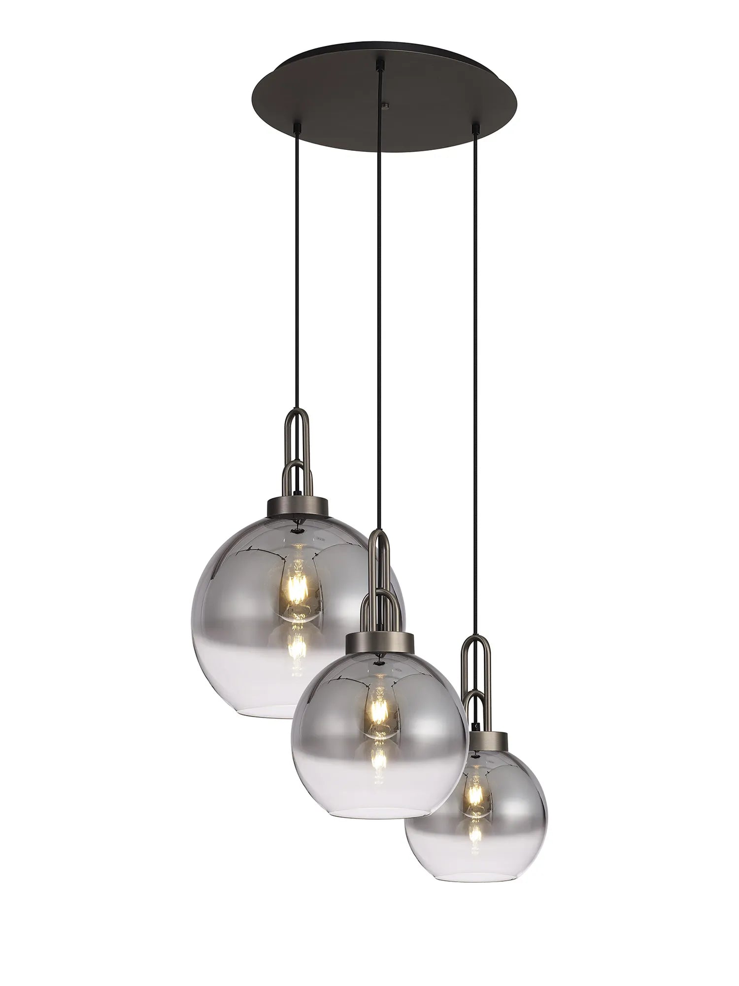 Antique Silver/Smoked/Matt Black