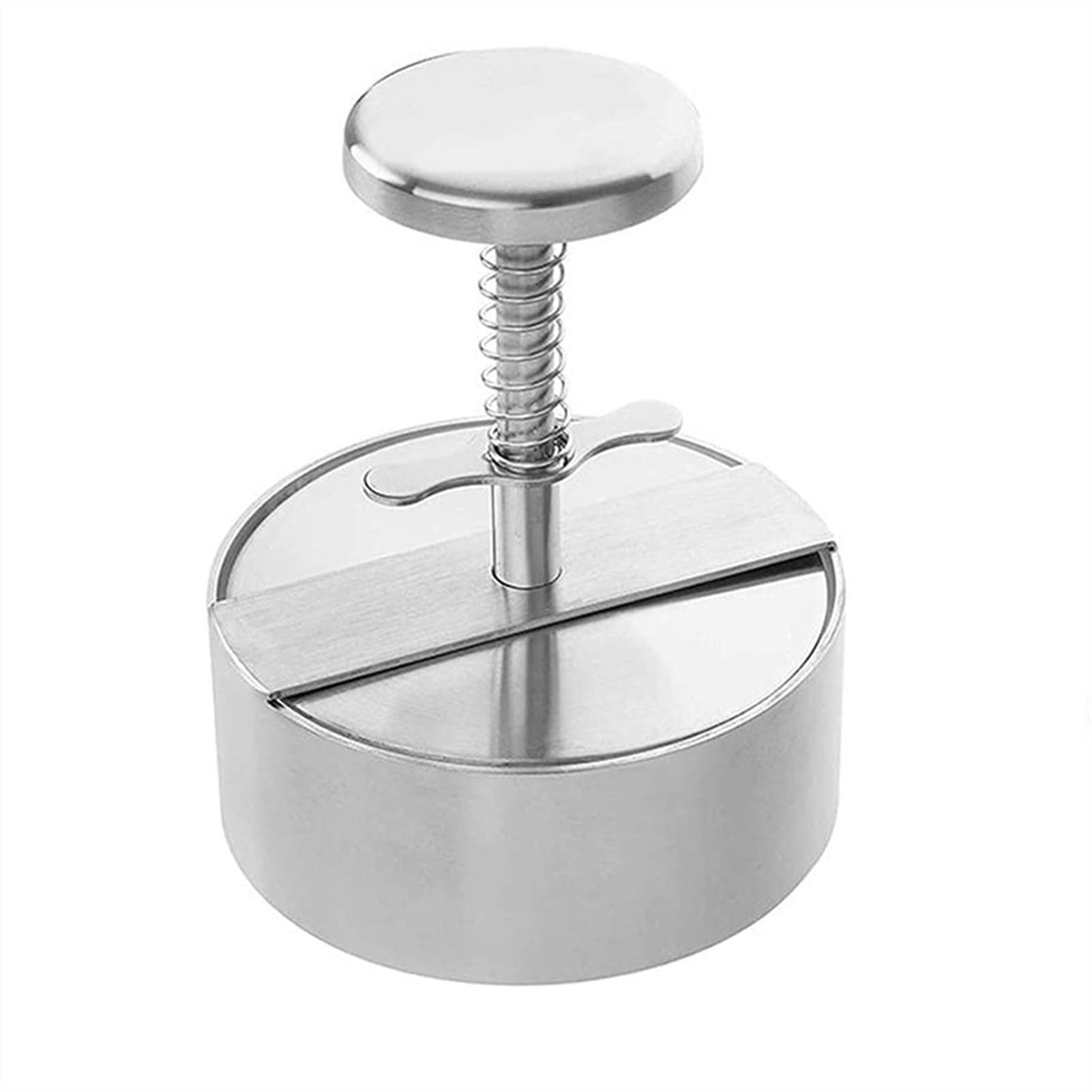 Non-Stick Round Hamburger Press - Heavy Duty Patty Maker for Beef, Grill & BBQ - Perfect for Burgers, Meatballs & Cutlets - Ideal for Home Chefs & Outdoor Cooking