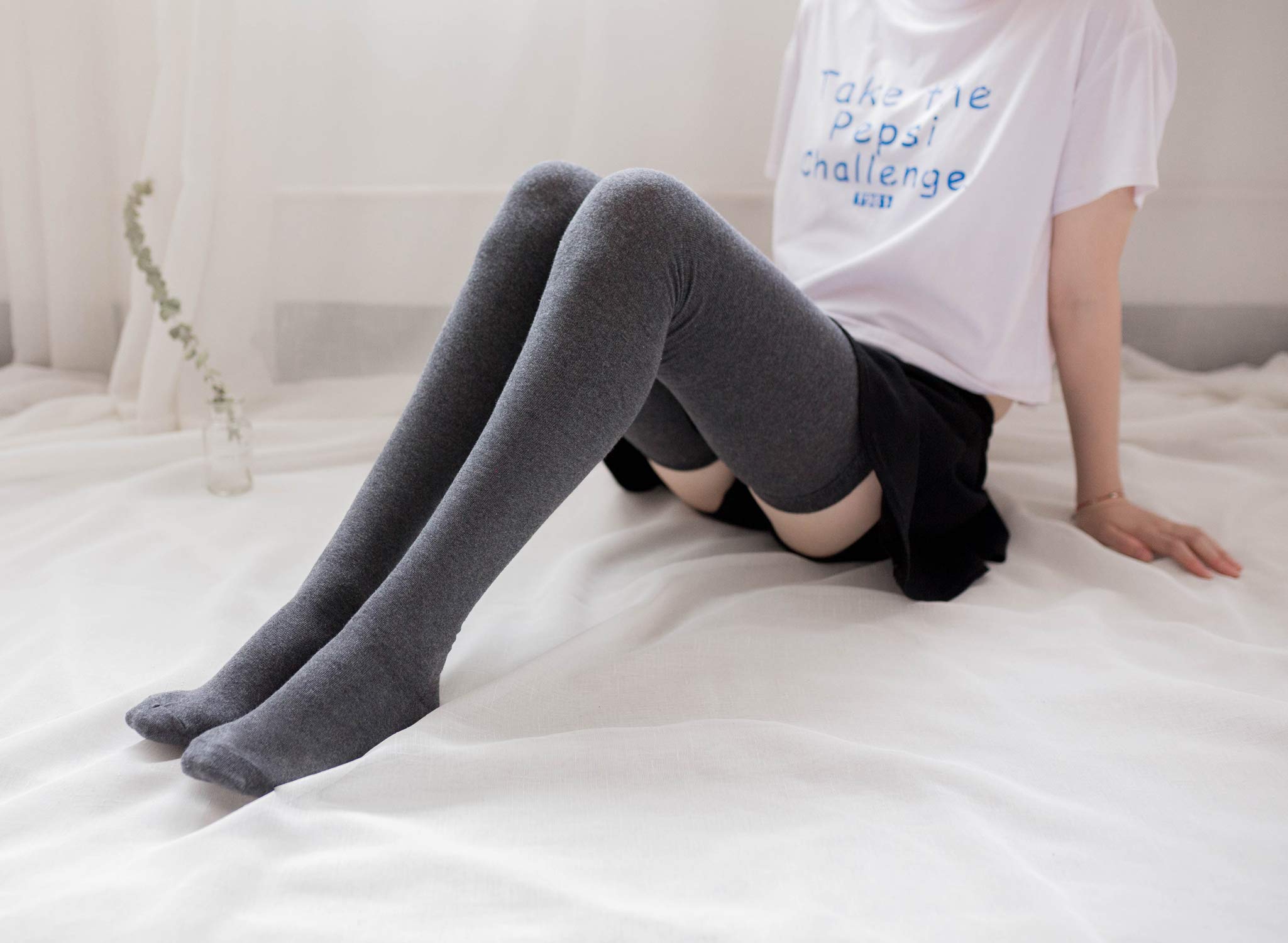 Women's Extra Long Thigh High Socks - Winter Warm Over The Knee Boot Stockings & Leg Warmers for Cold Weather, Fashion, and Outfit Styling