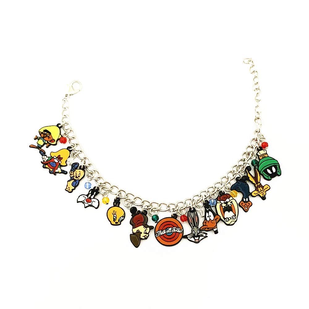 FJCPHAHA Cartoon Charm Bracelet - Trendy Jewelry Gift for Women & Men - Perfect for Birthdays, Anniversaries & Casual Wear