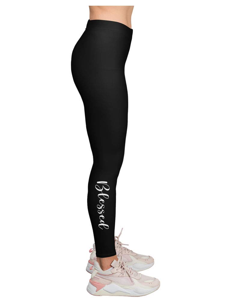 Women's High-Waisted Leggings - Soft & Stretchy Yoga Pants for Moms, Perfect Mother's Day Gift, Soccer Mom & Softball Mom Workout Tights - X-Large Size - Ideal for Yoga, Gym, Running & Everyday Wear