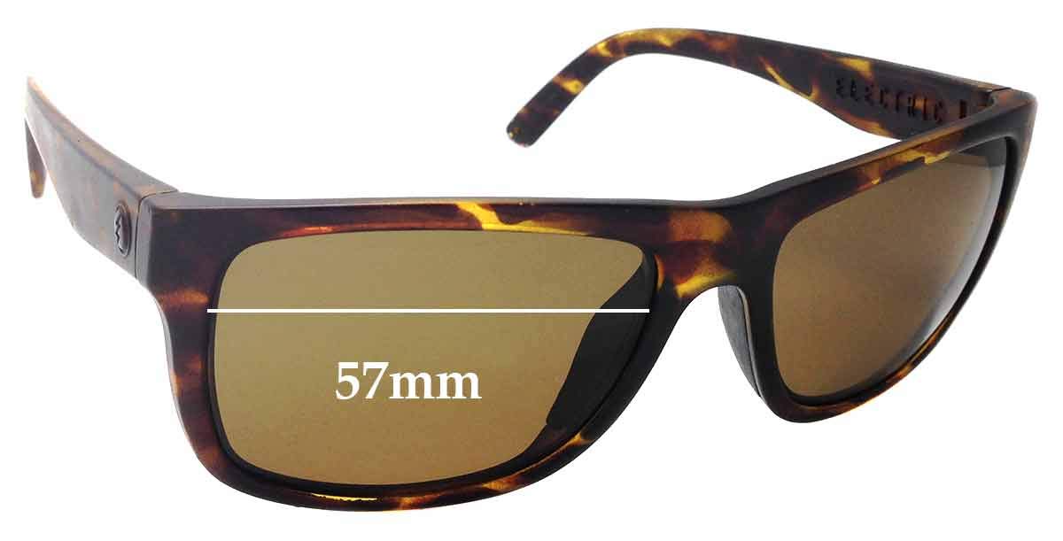 Replacement Sunglass Lenses 57mm for Electric Swingarm S - UV Protection Polarized Lenses for Outdoor Sports & Driving