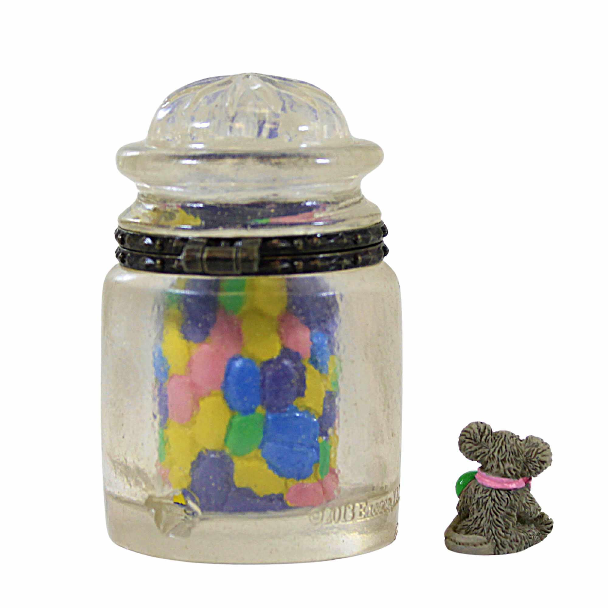 Enesco Candy Jar Treasure Box - Decorative Storage Container for Candy, Jewelry & Collectibles | Perfect for Home Decor, Gift Giving & Party Favors
