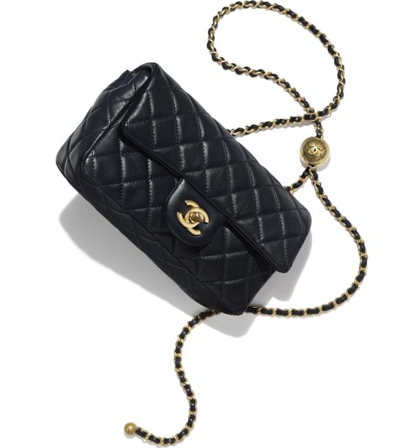 Chanel Classic Medium Flap Bag Black Caviar Leather - Timeless Luxury Handbag for Women | Perfect for Work, Evening Events & Special Occasions
