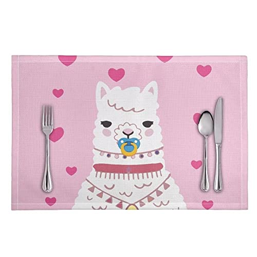 Pink Heart Alpaca