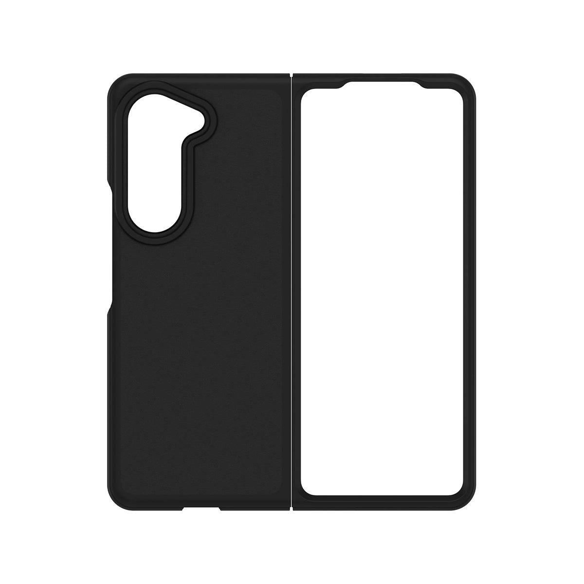 Otterbox Thin Flex Protective Case for Samsung Galaxy Z Fold 5 - Slim & Durable Black Cover | Perfect for Work, Travel & Everyday Use