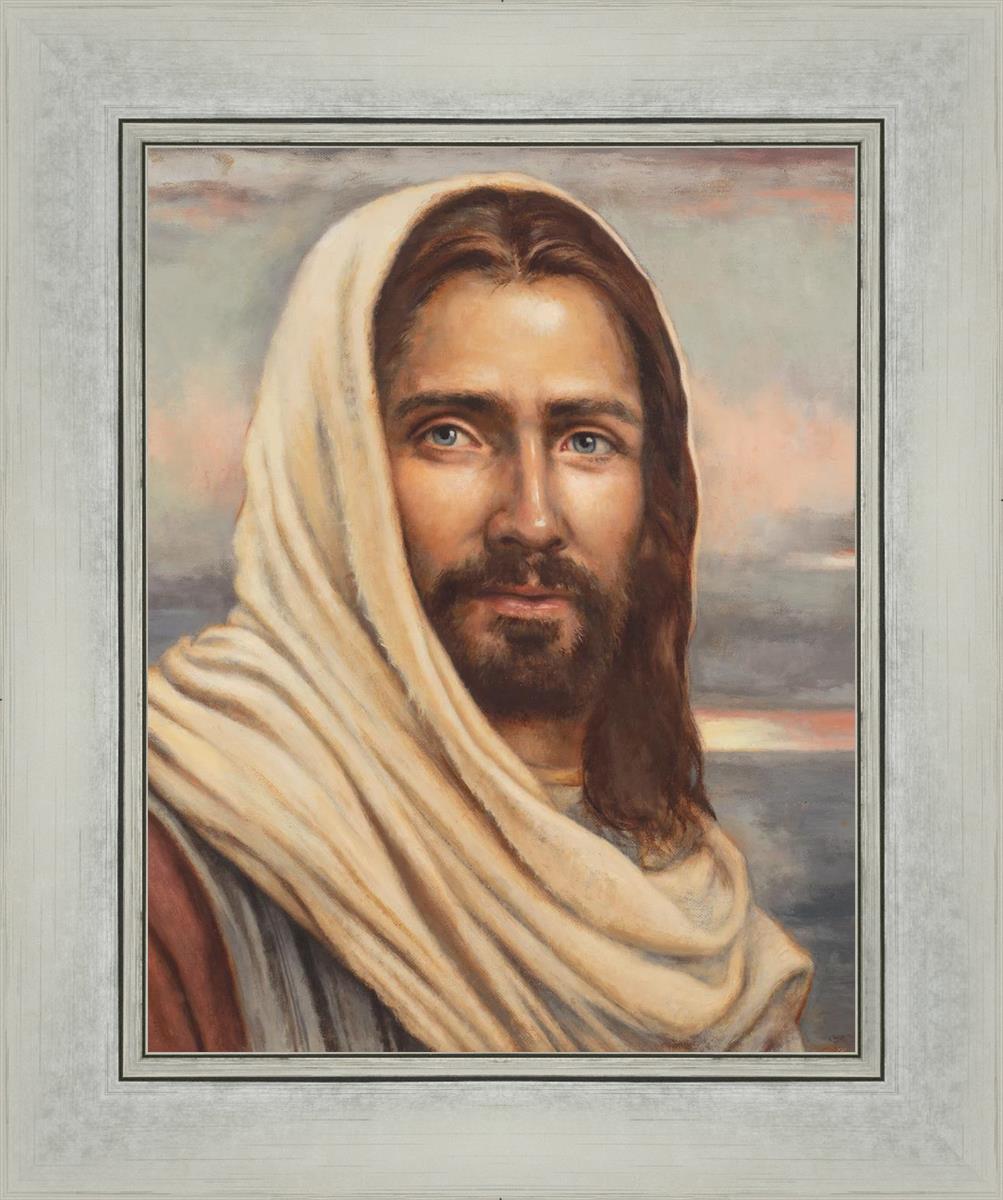 Blessed Savior by Sandy Freckleton Gagon - Inspirational Christian Artwork for Home Decor & Church Wall Decor