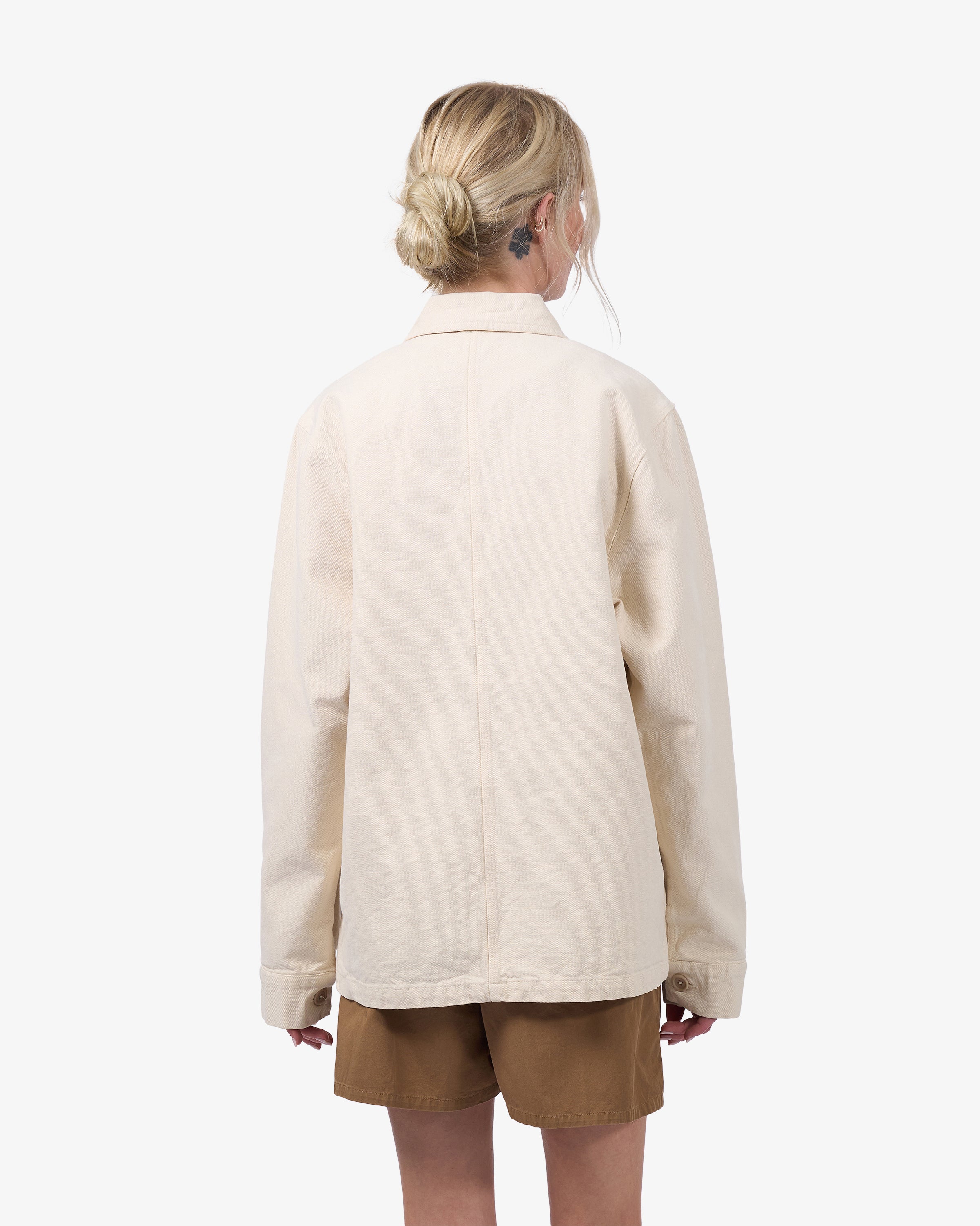 Premium Organic Cotton Workwear Jacket for Men & Women - Eco-Friendly Hunter Green - Ideal for Outdoor Jobs, Hiking & Casual Wear